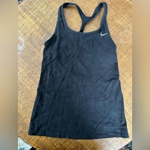Nike dry-fit small tank with built in bra